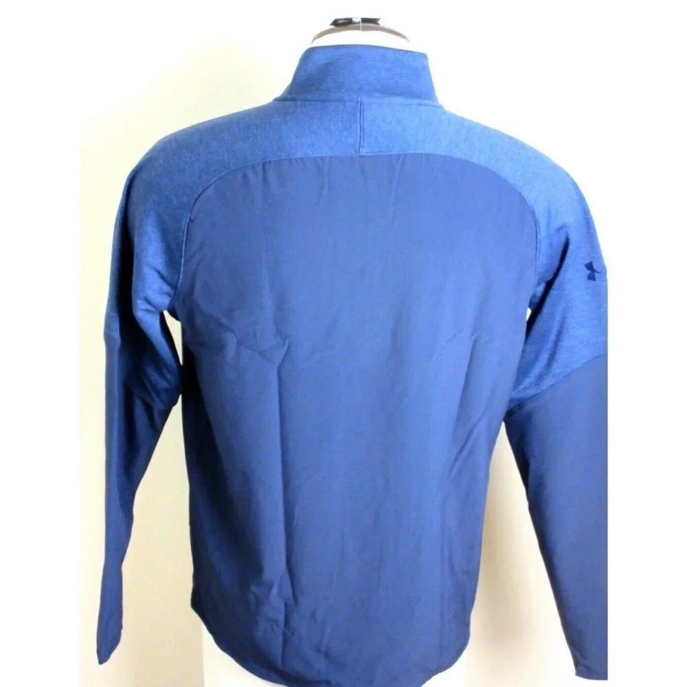 Under Armour Men's Cold Gear Qualifier Quarter zipper PO Jacket Navy Blue NWT